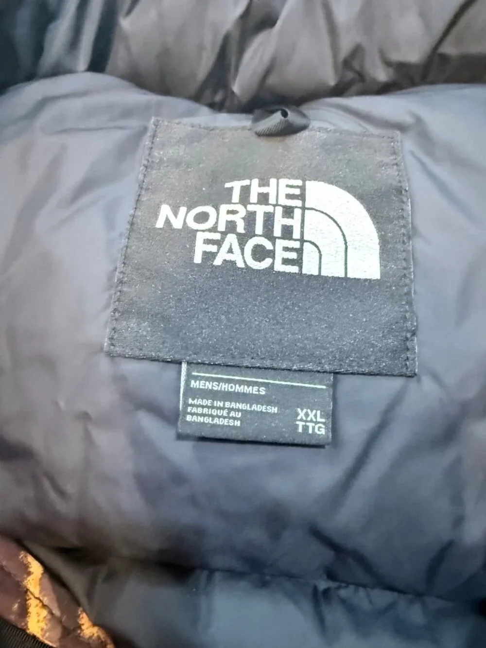 The North Face 1996 Retro Nuptse Puffer Down Jacket Coal Thunder XXL NWT